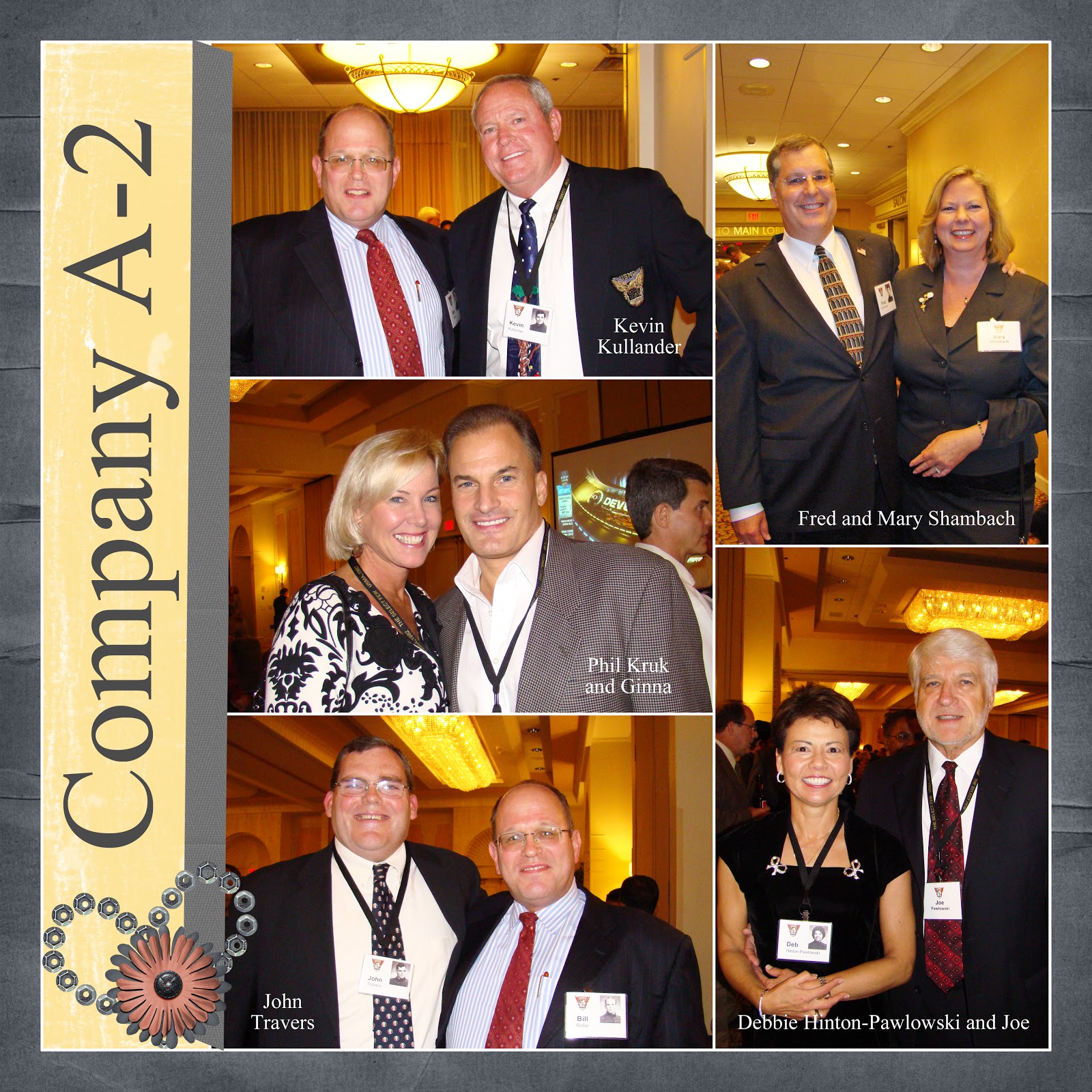 He was in a parade scene.